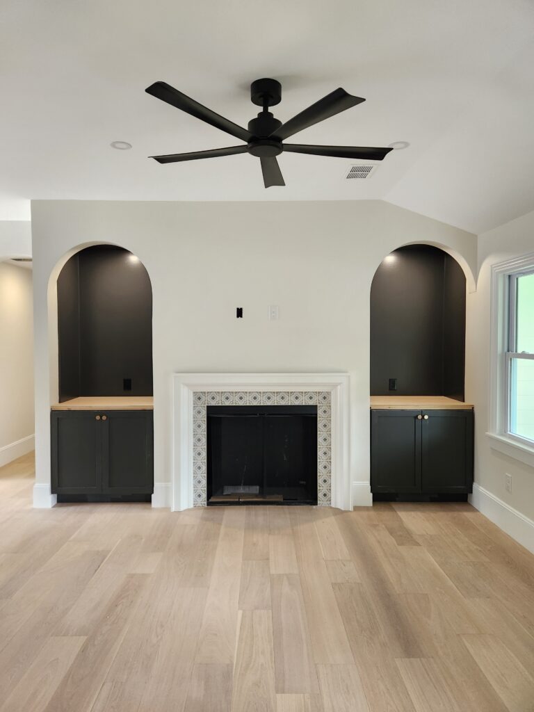 A newly home renovated