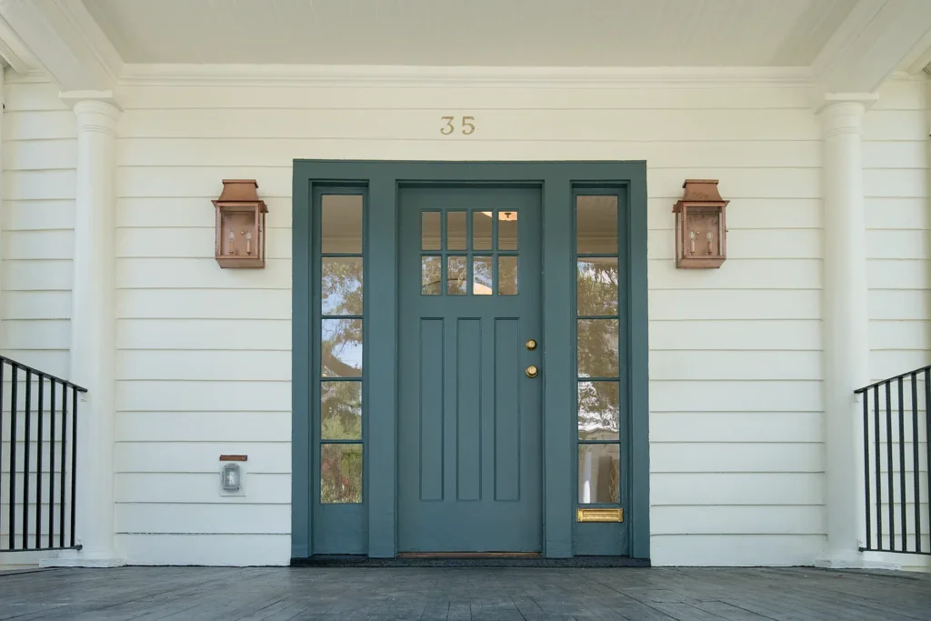 A cute door in the house